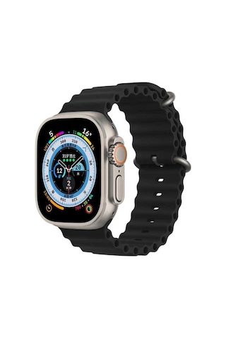 Apple Uyumlu Watch 44mm Zore Krd-75 Silikon Kordon