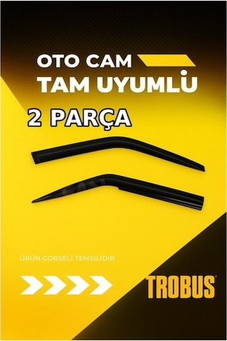 Mitsubishi Canter 1998-2005 Fe 511 / 635 / 659 Cam Rüzgarlığı 2'li