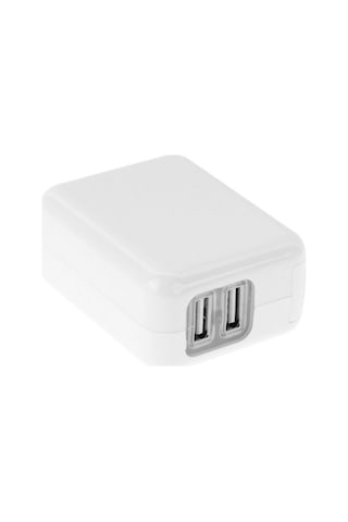 Haweel Universal Seyahat Şarj Adaptör Apple Uyumlu iPhone Ve 1 Mikro Usb Şarj (120374573)-Beyaz