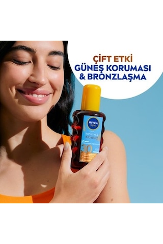 200 Ml Güneş Yağı, Yüksek Koruma Ve Bronzluk Sağlayan Formül