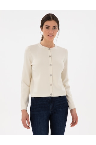 Pierre Cardin Kadın Ekru Hırka Triko 50299413-vr019 Ekru