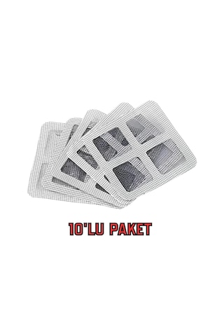 10'lu Tek Kullanımlık Banyo Gider Süzgeci Ve Sineklik Tamir Kiti