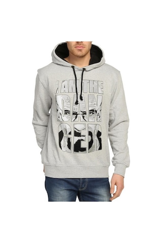 Bant Giyim - Breaking Bad Gri Kapüşonlu Erkek Sweatshirt Hoodie
