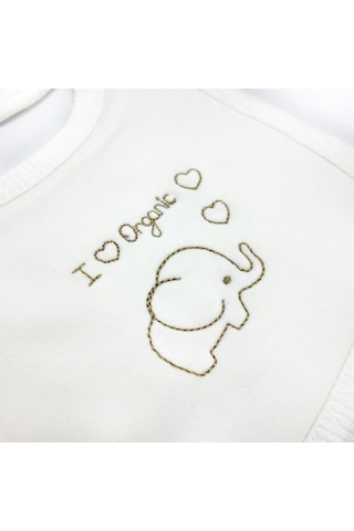 Sema Baby Organic  5 Parça Hastane Çıkışı Zıbın Seti Çok Renkli