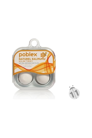 Poblex Naturel Balmumu Kulak Tikaci 4 Lü