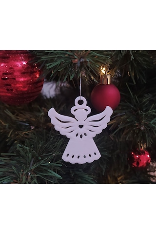 7 Adet Yılbaşı Noel Meleği Ağaç Dekoru 9 Cm 7 Adet Yılbaşı Noel Meleği Ağaç Dekoru 9 Cm