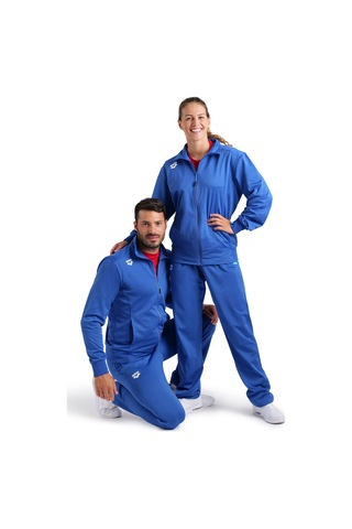 Arena Team Panel Knitted Poly Unisex Mavi Günlük Stil Ceket 004911800