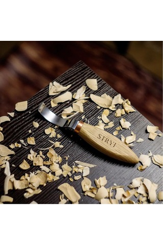 Stryı 150050 Ahşap Kaşık Oyma Bıçağı 50 Mm Sağ El