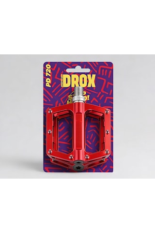 Asistan Drox Mor Pd 720 Rulmanlı Alüminyum Bisiklet Pedalı