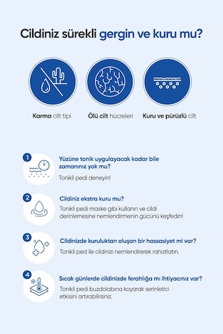 Missha 10 Farklı Hyalüronik Asit Kompleksi İçeren Arındırıcı Tonik Pad 180 G
