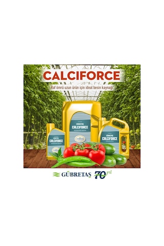 Gübretaş Calciforce Sıvı Gübre 1 Litre Gübretaş Calciforce Sıvı Gübre 1 Litre