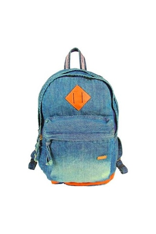 Alone Sırt Çantası Yeşil Kot Denim Unisex 5121