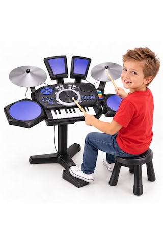 Elektronik Davul Ritim Org Dj Seti