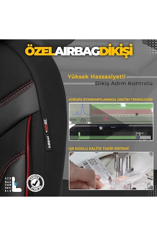 Otom Individual Design Ekstra Destekli Oto Koltuk Kılıfı - 550061876