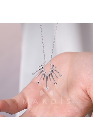0.15 Karat Tasarım Pırlanta Kolye 37841455