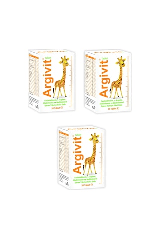 Argivit 30 Tablet 3 Adet