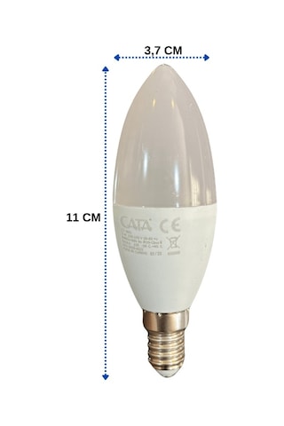 Cata Ct-4079 7w 6400k Beyaz Işık E14 Duylu Led Buji Ampul 10 Adet