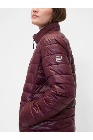Gap 791284002 V-frch Logo Lw Puffer Jkt Kadın Mont Kırmızı