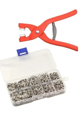 Tineke 9.5 Mm Plastik Çıt Çıt, El Pensesi, Set- Gömlek Ve Bebe Ç