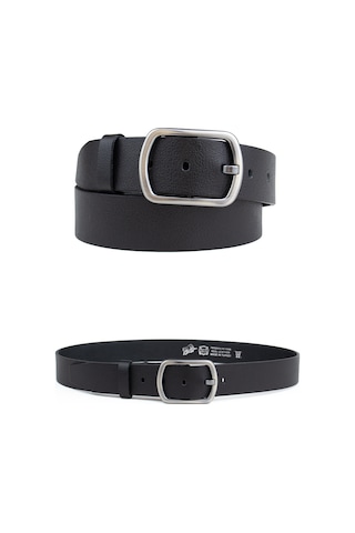 Özel Kutu Oval Toka Hakiki Deri Erkek Kot-kumaş Pantolon Kemeri