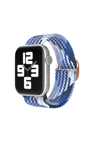 Newface Apple Watch Uyumlu 42mm Star Kordon - Lacivert-mavi