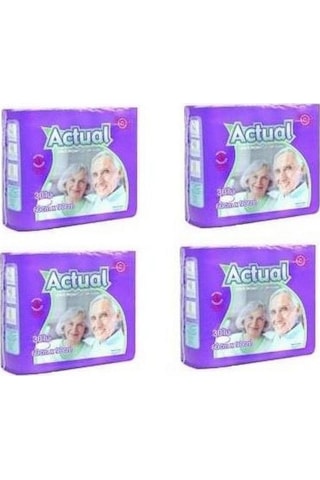 Actual 60 x 90 CM Yatak Koruyucu Örtü 30'lu x 4 120 Adet