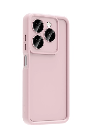 Rba Aksesuar Tecno Spark 20 Pro 5g Kılıf Kamera Korumalı Rba Ananas Kapak - Siyah Siyah