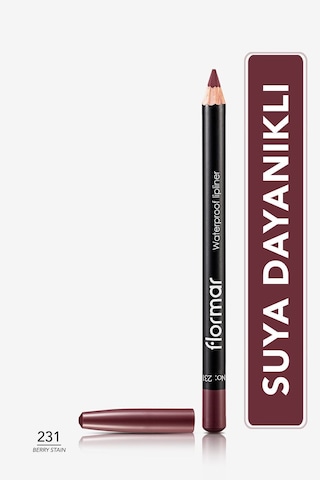 Flormar Dudak Kalemi - Waterproof Lipliner 231 Berry Stain 8690604111312