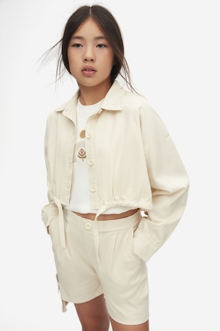 Nk Kids 38345 Kız Çocuk Krem Pebble Gömlek Krem