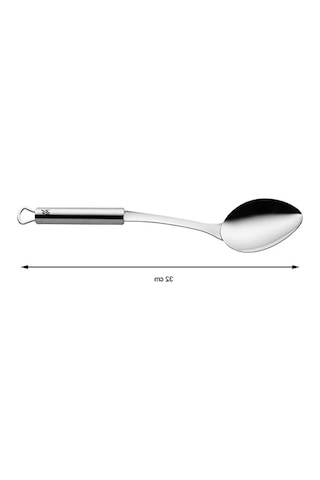 32 Cm Servis Kaşığı, Yüksek Kaliteli Paslanmaz Çelik, Bulaşık Makinesinde Yıkanabilir
