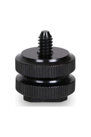 Andoer Marka Sc12 Çift Somunlu Flaş Işık Montaj Vidası Siyah