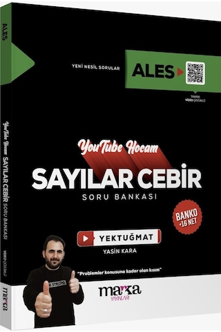 Youtube Hocam ALES Sayılar Cebir Soru Bankası- Marka Yayınları