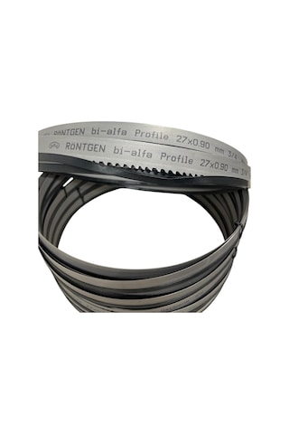 Röntgen 3,66x27x0,9 Bimetal Şerit Testere 3/4 Diş - M-51 Paslanmaz