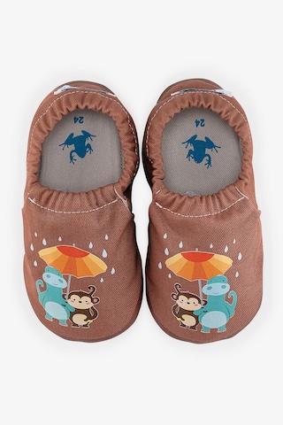 Hopfrög Kids Umbrella Flower Hyper Barefoot Akıllı Patik Kahve