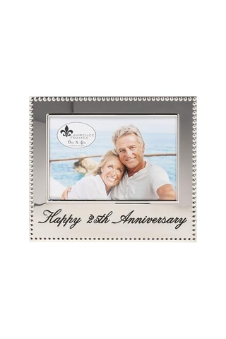 290064 4 X 6 Happy 25th Anniversary Bilderrahmen