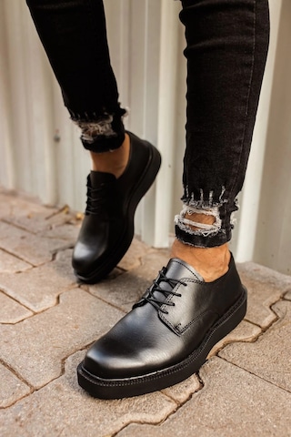 Chekich Ch001 - Fst Classic Lace Erkek Ayakkabı Sıyah Çok Renkli