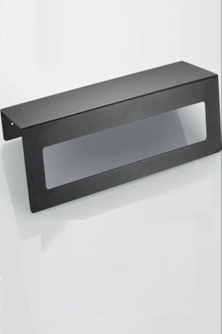 Metal Mutfak Banyo Raflı Havlu Askısı 30 CM Siyah