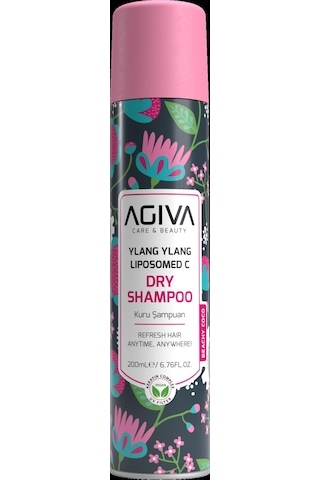 Agiva Ylang Ylang Liposom C Saç Bakım Kuru Şampuan 200 ML