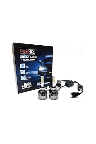 FEMEX 360* CSP SUPERİOR 4 YÖNLÜ CHİPSET H7 LED XENON LED HEADLİGH