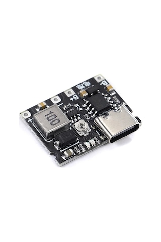 Tp4056 18650 Lityum Pil Şarj Modül Type C Ayarlı Voltaj Yükseltic