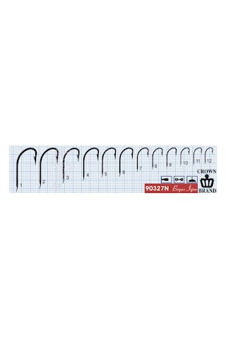 Crown Brand 90327N Serisi Nikel Olta Iğnesi 100 Lü Paket