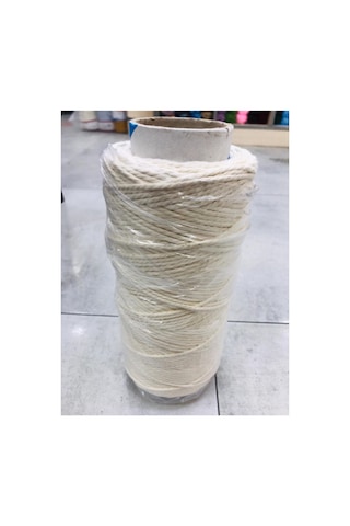 3 Burgulu Krem Makrome Halat Ip 5 Mm 1 Kg