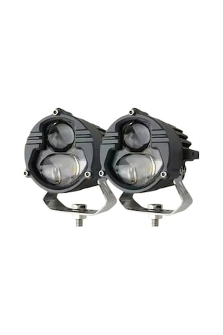 Space Space Offroad Sis Lambası 6.8x6.8x7cm Sarı Beyaz 25w+25w 12-60v Set / Lass388 O A406882024