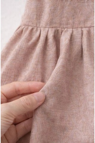 Baby Corner Bebe Yaka Kız Bebek Elbise Pembe