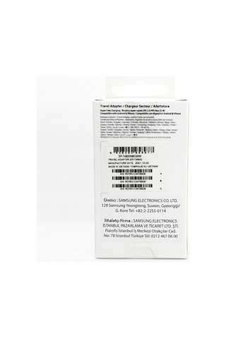 Samsung Galaxy Uyumlu A24 Type-c 25w Hızlı Sarj Adaptörü