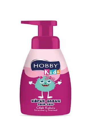 Hobby Kids Köpük Sabun Çilek Kokulu 200 ML x 3