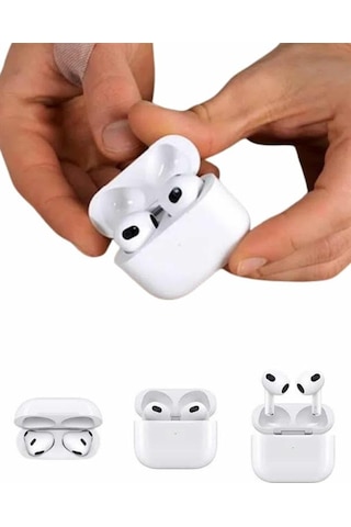 3.nesil - 7 - İos Android Uyumlu Bluetooth 5.0 Beyaz - Spt-gld - Çağrı Cevaplama
