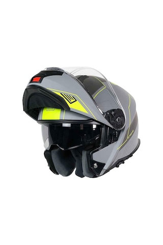 Origine Logic Linear Çene Açılır Kask Sarı - Gri