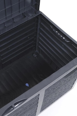 Omnipazar So-bds1 Tekerlekli Bahçe Depolama Sandığı 320 Litre Antrasit