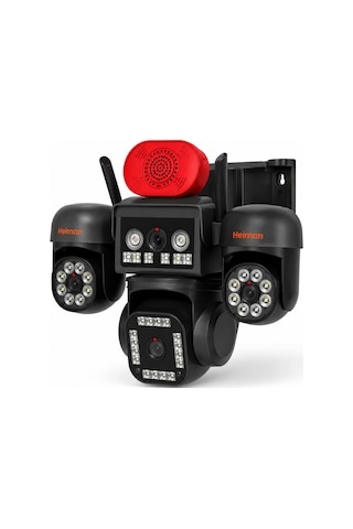 Heiman Hm-892 4g Sim Kartlı 4 Kameralı 3 Telefondan Kontrol 12mp Hd Kamera